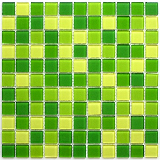 Мозаика стеклянная Apple mix 300*300 мм